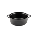 Cocotte ø 28 profonde noir