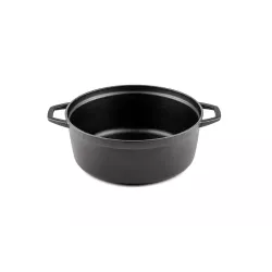 Cocotte ø 28 profonde noir