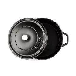 Cocotte ø 28 profonde noir