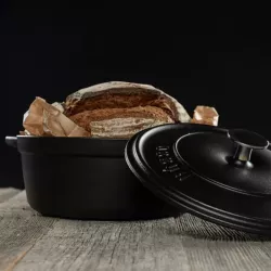 Cocotte ø 28 profonde noir