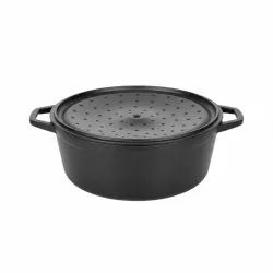 Cocotte ø 28 profonde noir
