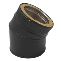 Coude 30° Ø175 – DW BLACK