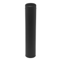 Élément droit 1000 mm Ø150 – DW BLACK
