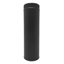 Élément droit 500 mm Ø150 – DW BLACK