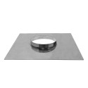 Plaque de couronnement inox 49×49 Ø200 - FLEX 316