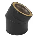 Coude 30° Ø100 – DW BLACK