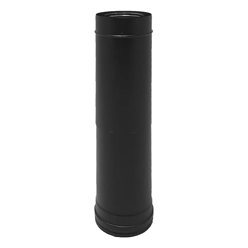 Élément ajustable 362–532 mm Ø80/125 – CONC BLACK