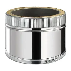 Elément droit 100 mm Ø100 – DW 316