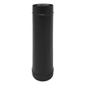 Élément droit 500 mm Ø80/125 – CONC BLACK