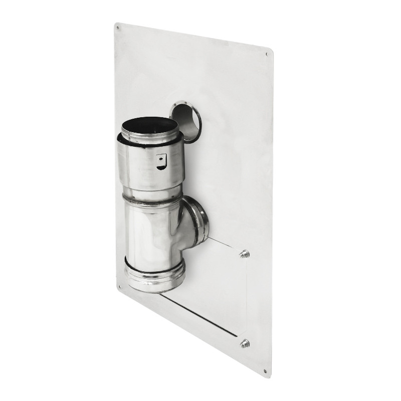 Kit départ sol 90° Ø80 – SWJ à FLEX 316 Ø100