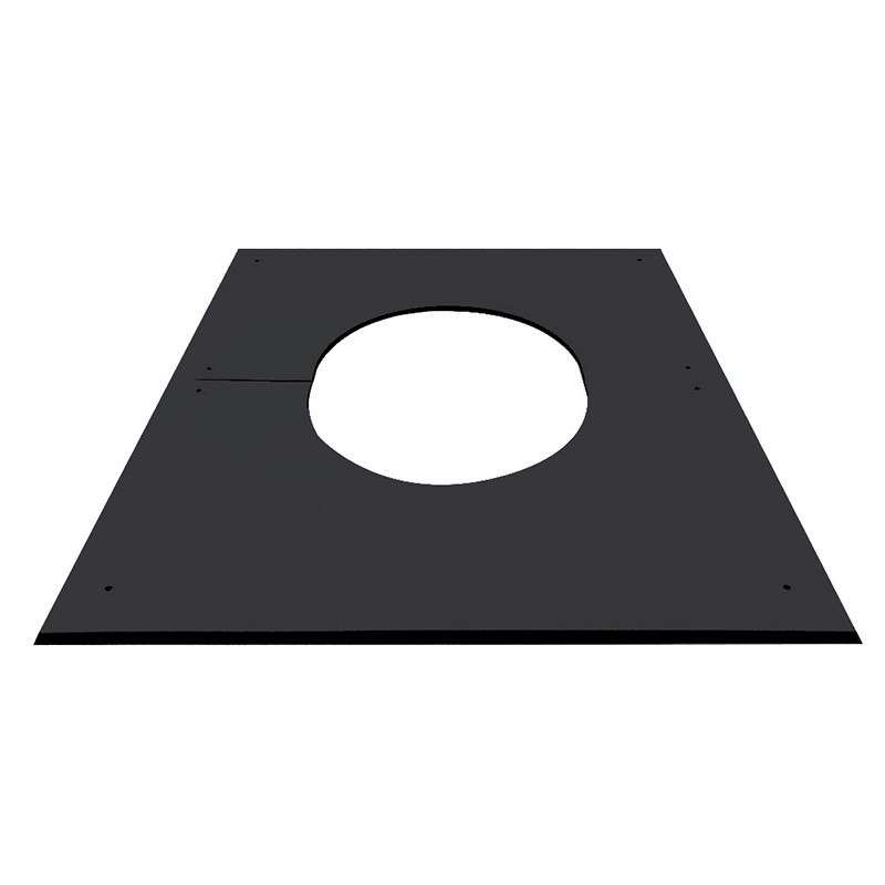 Plaque aimantée pour PSEDP45 Ø80/125 – CONC BLACK