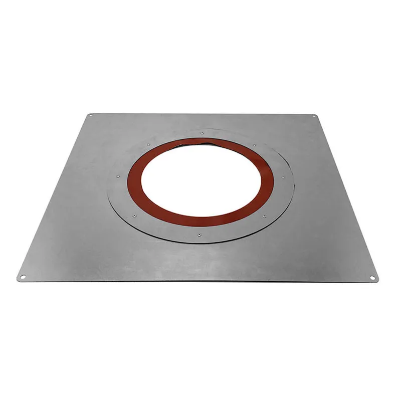 Plaque de sécurité étanche 10° Ø80/125 – CONC