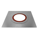 Plaque de sécurité étanche 30° Ø80/125 – CONC