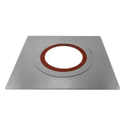 Plaque de sécurité étanche 45° Ø80/125 – CONC