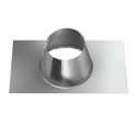 Solin plat 0° Ø100 – DW 304