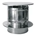 Terminal pare-pluie + pare-vent Ø80/125 – CONC