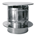 Terminal pare-pluie + pare-vent Ø100/150 – CONC