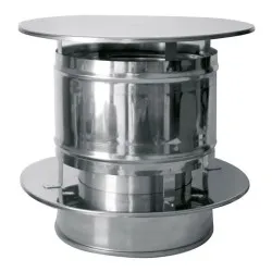 Terminal pare-pluie + pare-vent Ø100/150 – CONC