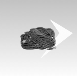 Joint rond fibre gris- diamètre 6 mm (vendu au mètre)