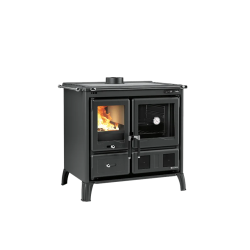 Cuisinière à bois GARDENIA.16 Steel - 9,5 Kw