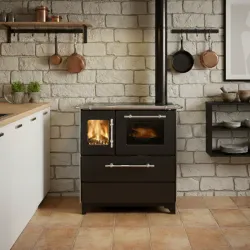 Cuisinière à bois Donna 70 Eco - 7 Kw