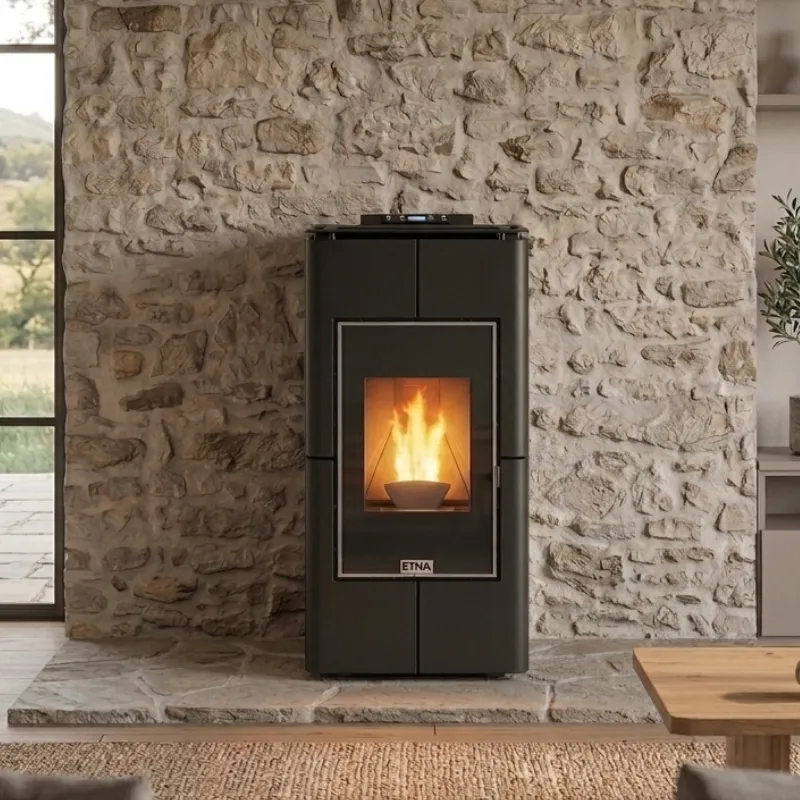 Poêle à granulés silencieux étanche Tendenza - 6 Kw