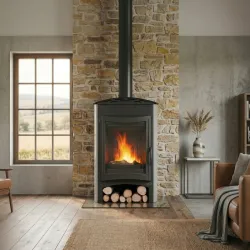 Poêle à Bois Brulhaut Bûcher - 13,1 Kw