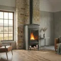 Poêle à Bois Brulhaut Bûcher - 13,1 Kw