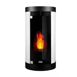 Poêle à granulés étanche canalisable Anna - 12 Kw