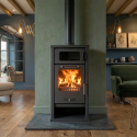 Poêle à bois avec four Titan - 8 Kw
