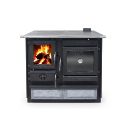Cuisinière à bois Guliver pierre ollaire - 10,5 Kw