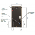 Poêle à granulés hydro Baracuda Commo - Reconditionné