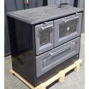Cuisinière à bois sur socle Andésite - Reconditionnée - A - 8 Kw