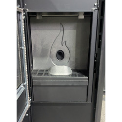 Poêle à granulés étanche (sortie dessus concentrique) - MEO - Reconditionné - A+ - 6 Kw