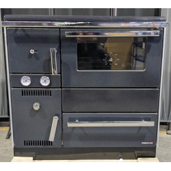 Cuisinière à bois Bouilleur Alfa Term 20 - Reconditionnée - B+ - 23 Kw