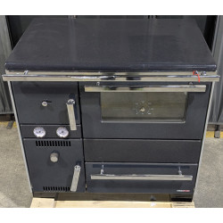 Cuisinière à bois Bouilleur Alfa Term 20 - Reconditionnée - B+ - 23 Kw