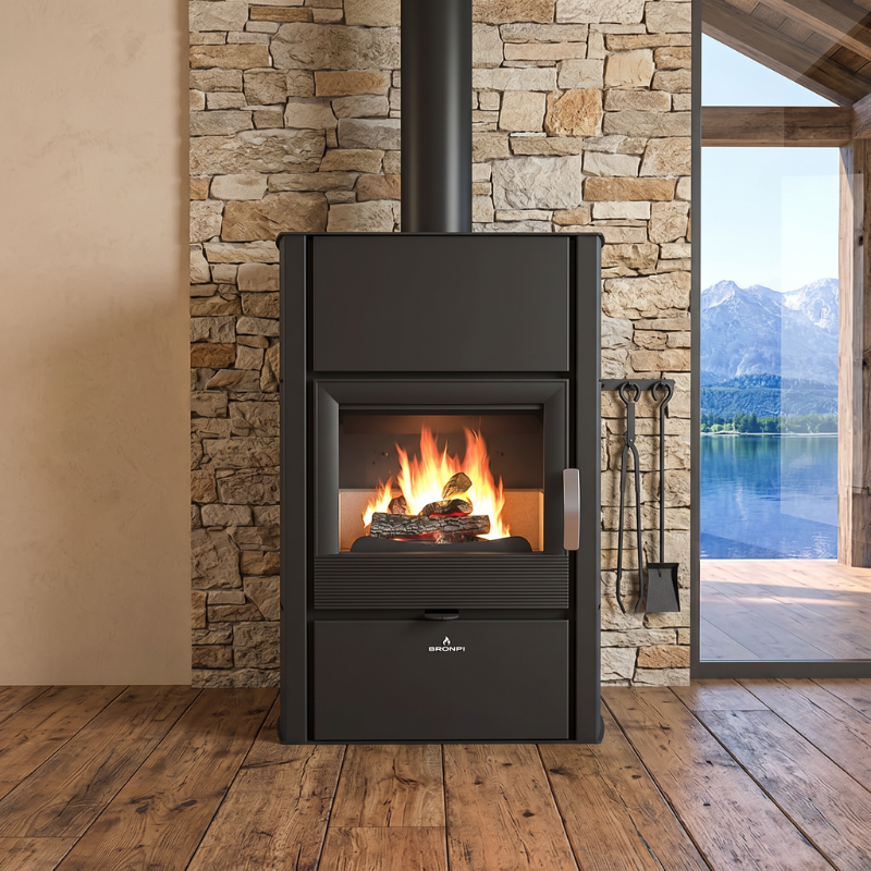 Poêle à bois hydro HydroNova Plus - 12,7 Kw
