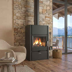 Poêle à bois hydro HydroNova Plus - 12,7 Kw