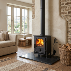 Poêle à bois Cottio - 7,5 Kw