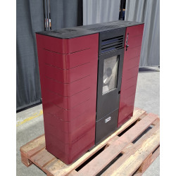Poêle à granulés canalisable extra plat Fango- Reconditionné - B+ - 8 Kw