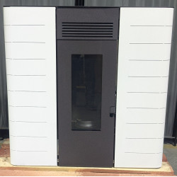 Poêle à granulés hydro extra plat Agosta - Reconditionné - B+ - 16 Kw