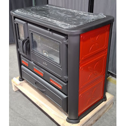 Cuisinière à bois Alma Mons - Reconditionné - A - 9 Kw