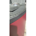 Poêle à granulés étanche Cast Round (Bordeaux) - Reconditionné - A - 8 Kw