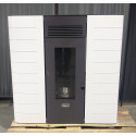 Poêle à granulés extra plat hydro Agosta - Reconditionné - A - 16 Kw