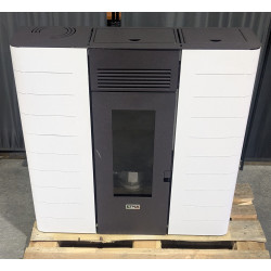 Poêle à granulés extra plat hydro Agosta - Reconditionné - A - 16 Kw