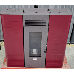 Poêle à granulés hydro extra plat Agosta - Reconditionné - A - 16 Kw