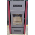 Poêle à bois Romana - option ventilateur - Reconditionné - A+ - 8 Kw