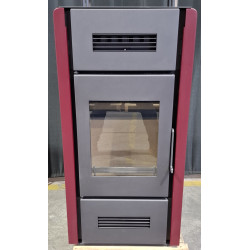 Poêle à bois Romana - option ventilateur - Reconditionné - A+ - 8 Kw