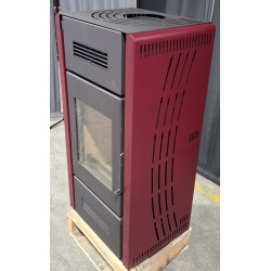 Poêle à bois Romana - option ventilateur - Reconditionné - A+ - 8 Kw