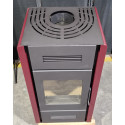 Poêle à bois Romana - option ventilateur - Reconditionné - A+ - 8 Kw